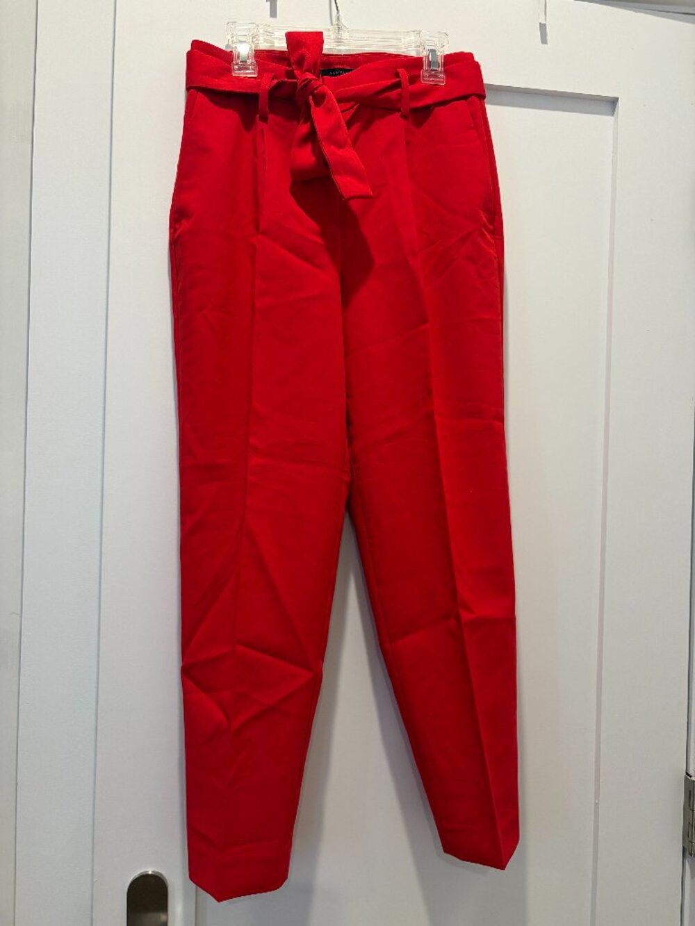 Ann Taylor Petite Red Dress Pants Size 00P